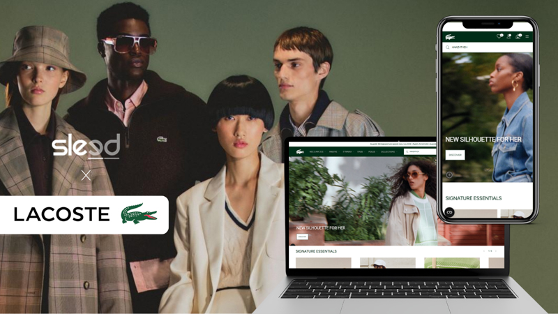Lacoste x Sleed: – The Digital Flagship of French Elegance