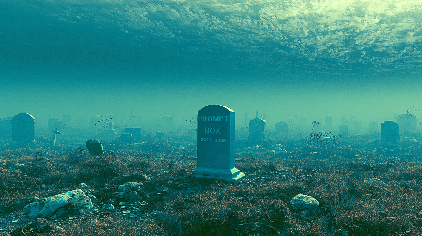 Prompting Is Dead