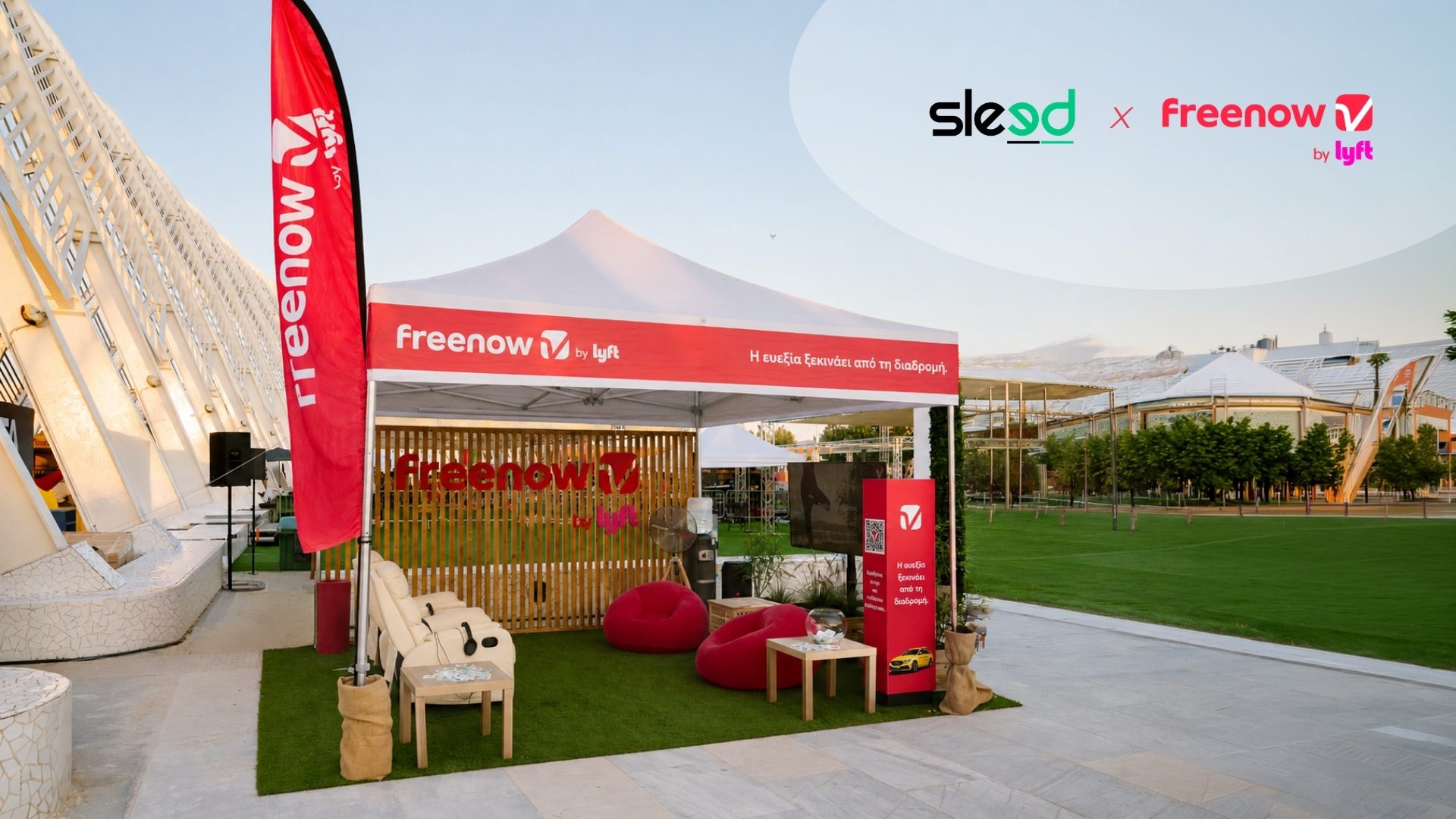 Freenow by Lyft and Sleed bring “Destination ZEN” to BeWell Festival 2026 by Allwyn